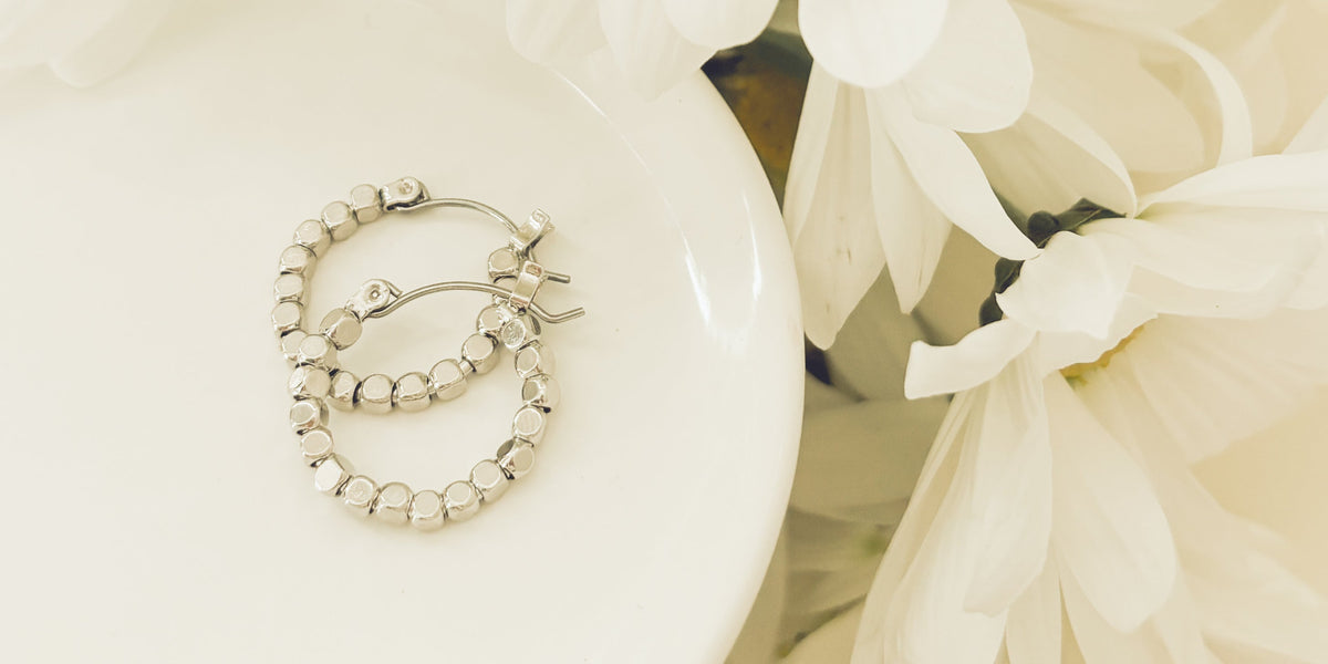 Glimmer Hoop Earrings