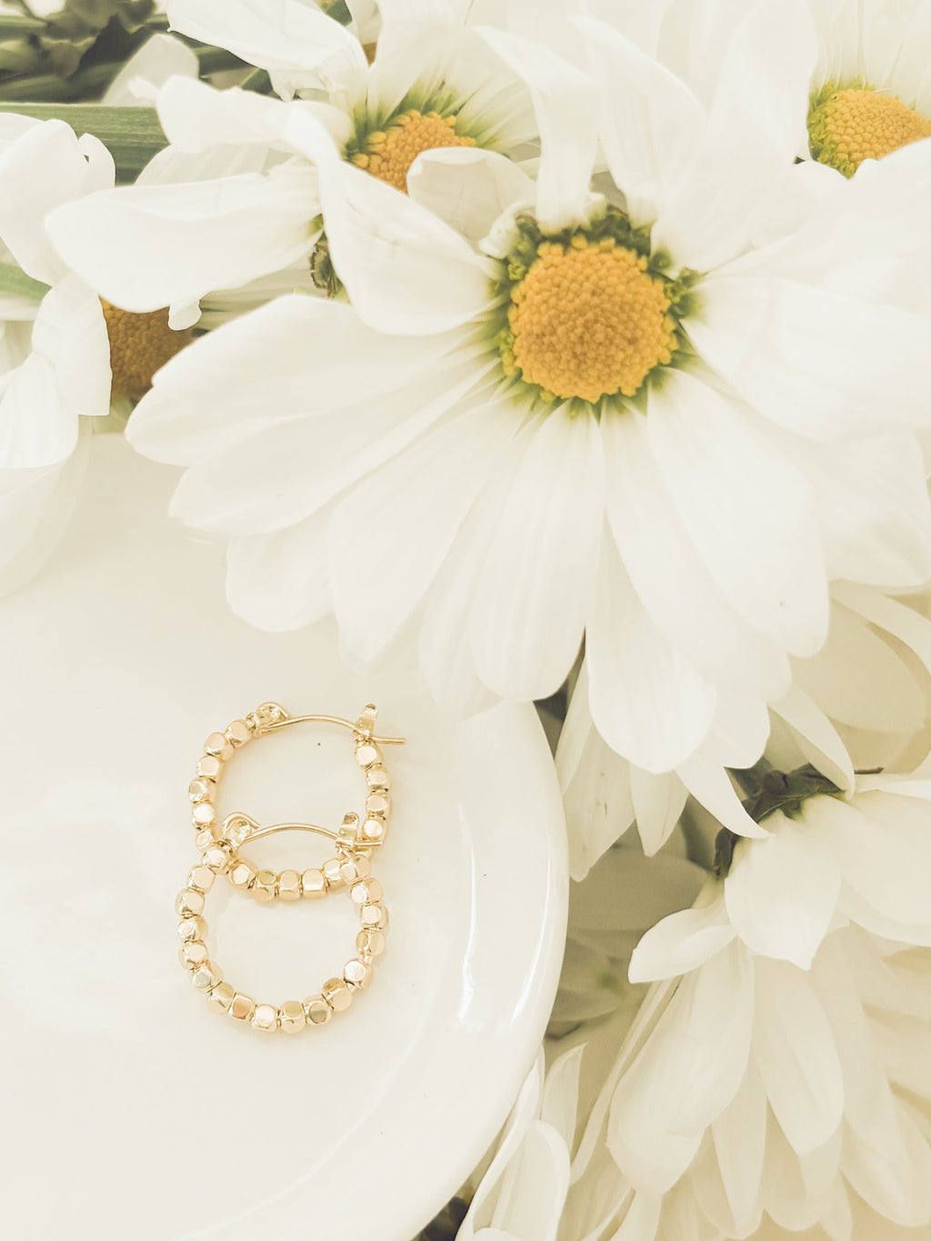 Glimmer Hoop Earrings