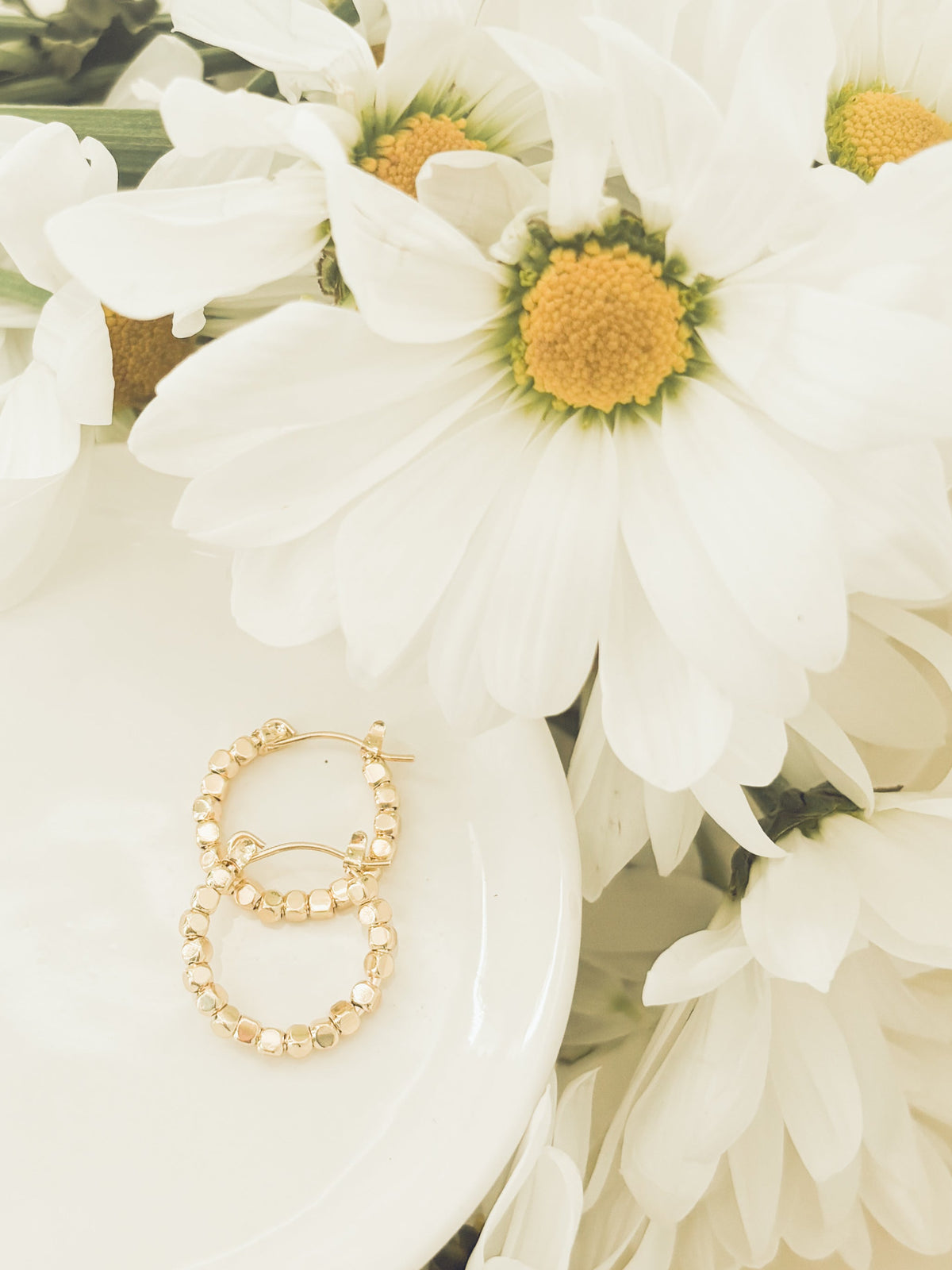 Glimmer Hoop Earrings