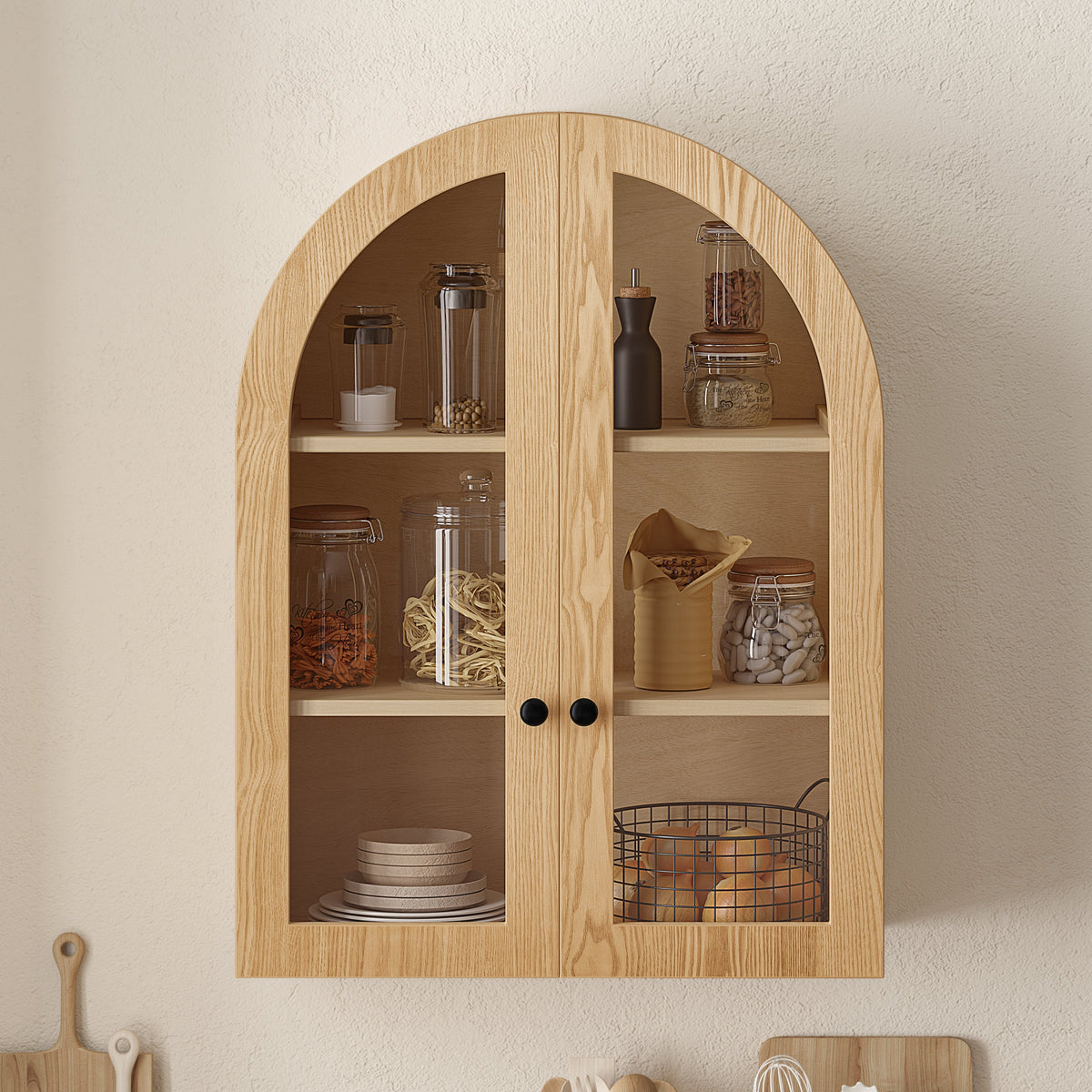 Arched Wall Mounted Cabinet