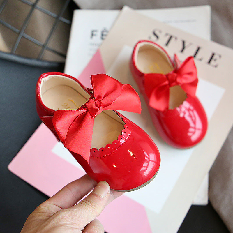 Baby Girl Bow Shoes