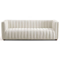Mid-Century Modern Boucle Couch
