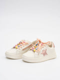Girls' Sparkle Star Sneaker - Pink Shimmer