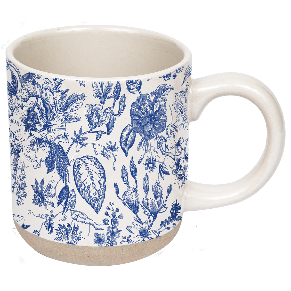 Blue Delft Stoneware Coffee Mug