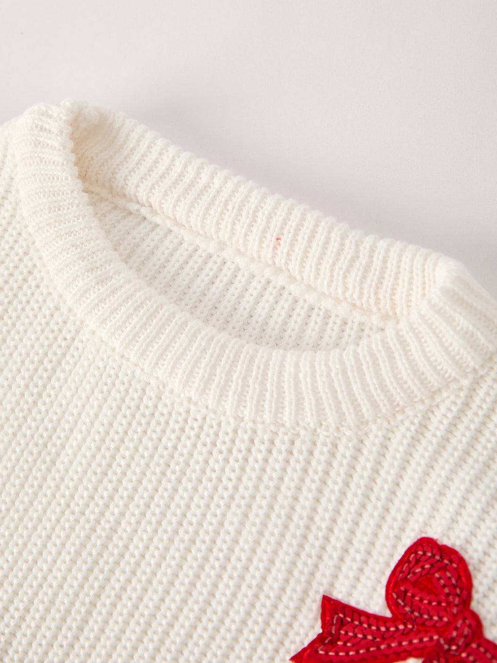 Mommy & Me Bow Pullover Sweater