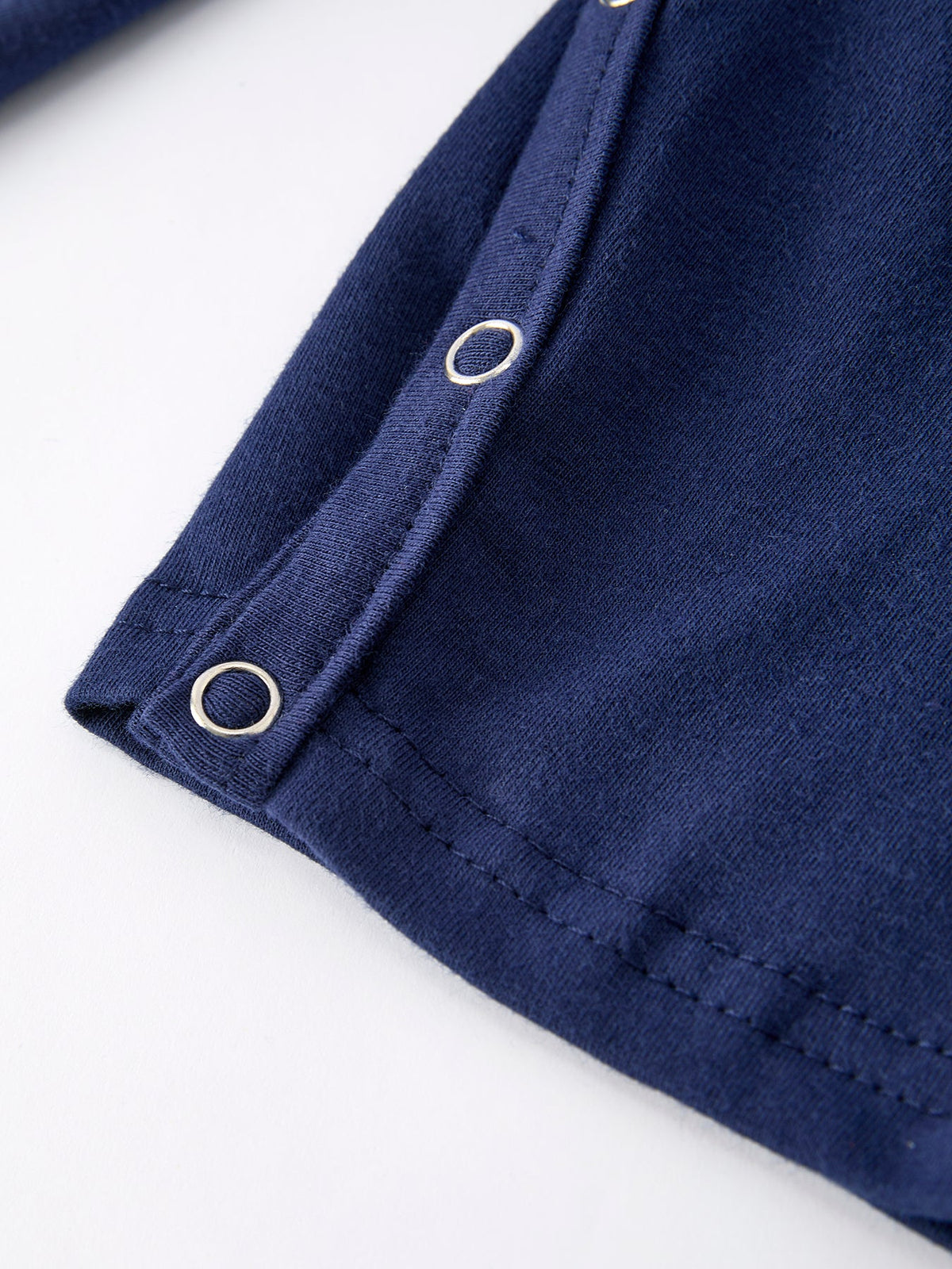 Christmas Boys Romper: Navy with Santa Sleigh