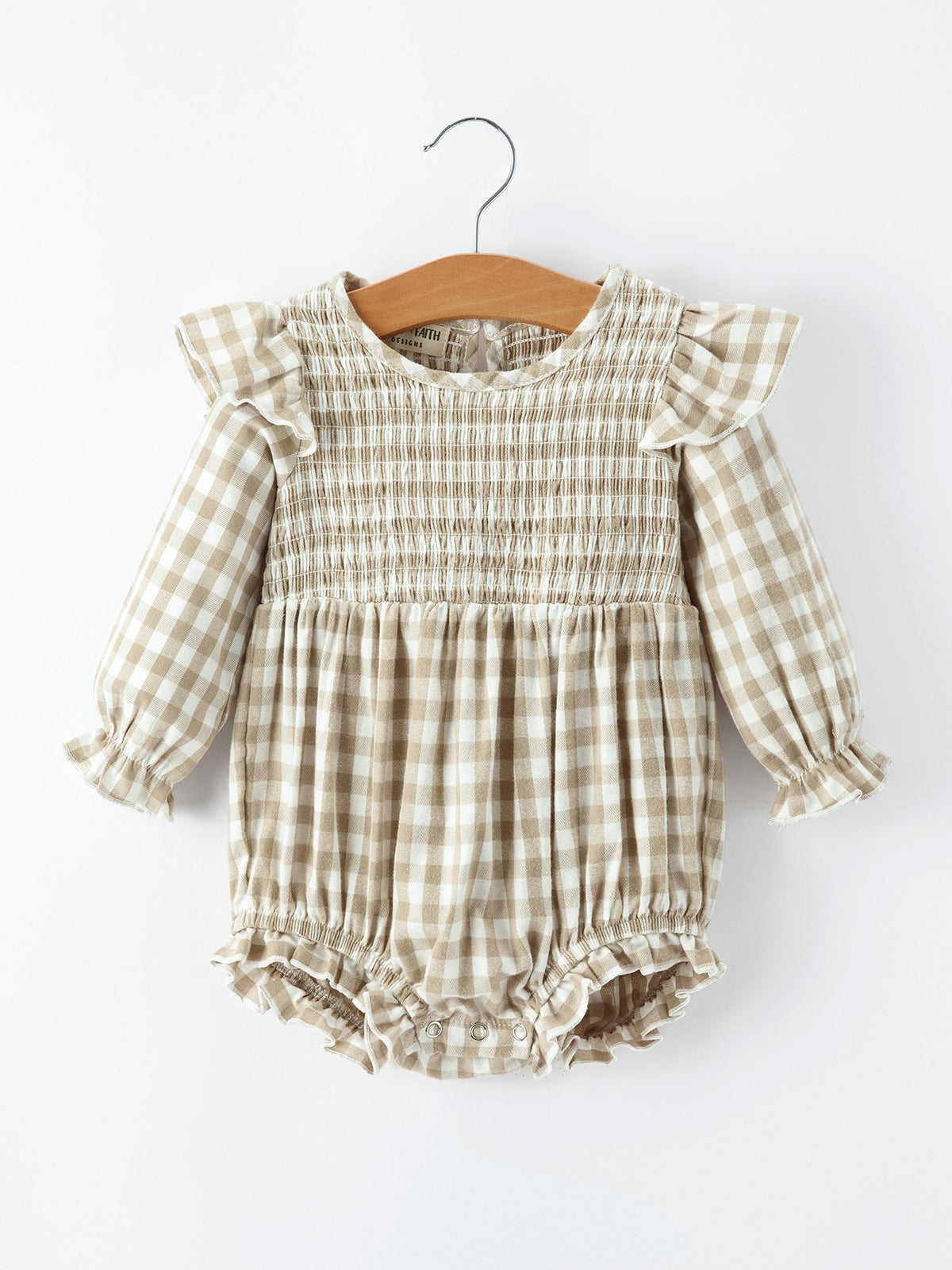 Mommy & Me Plaid Dresses & Baby Bubble