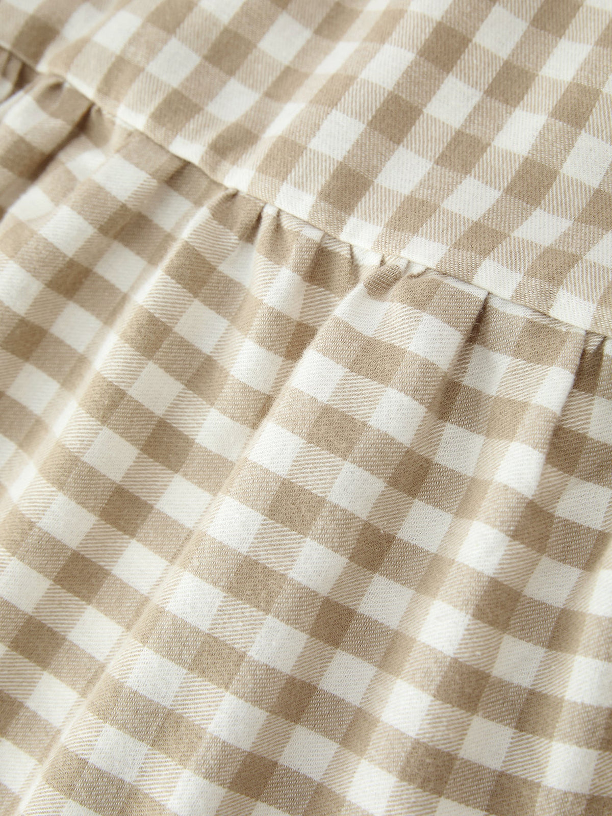 Mommy & Me Plaid Dresses & Baby Bubble