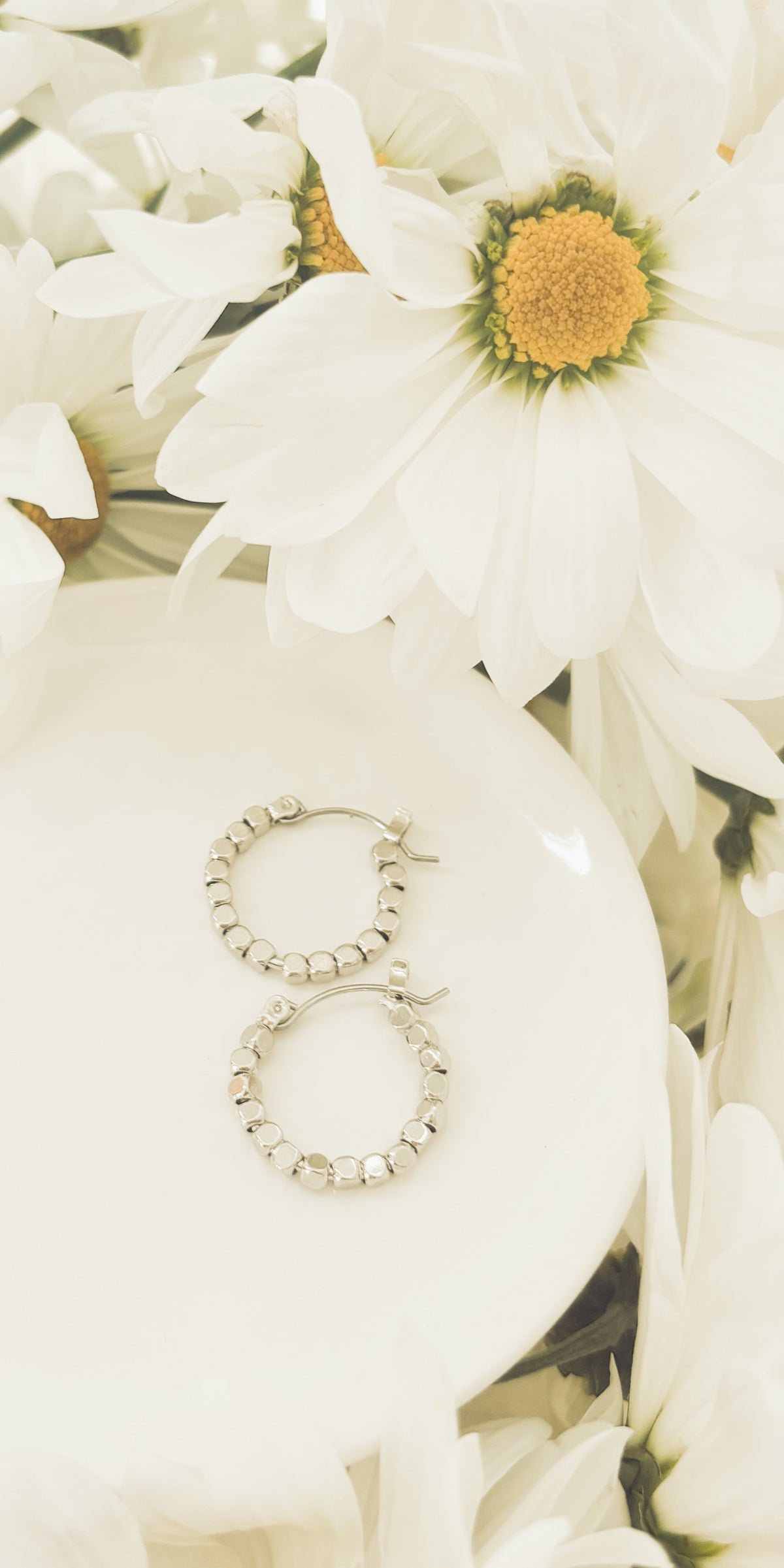 Glimmer Hoop Earrings