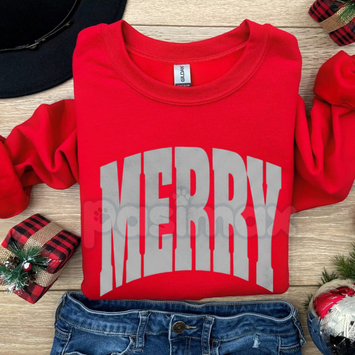 MERRY Christmas Holiday Sweatshirt