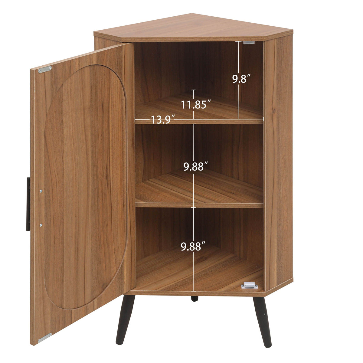 Freestanding Corner Corner Cabinet For Living Room