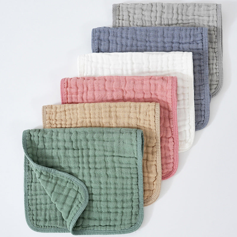 Muslin Burp Cloths - 9 Color options