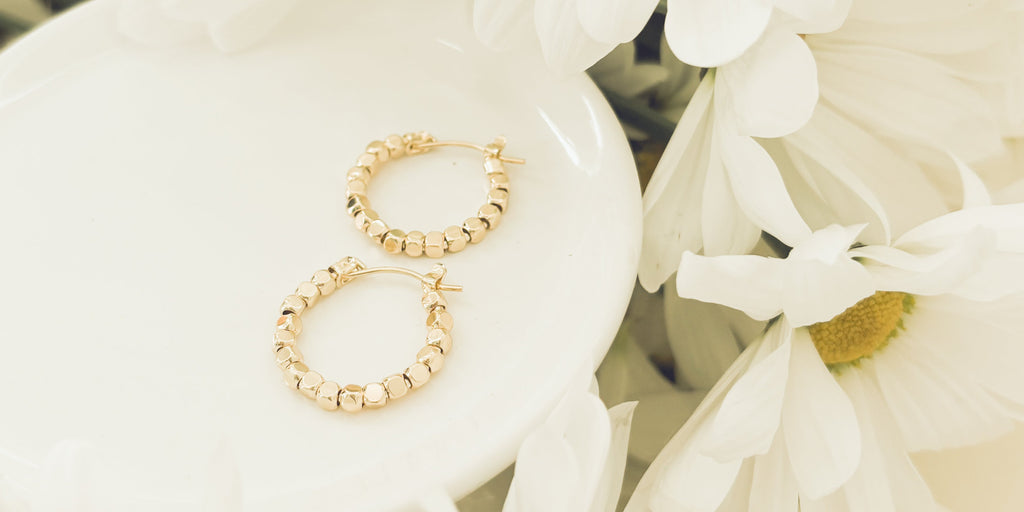 Glimmer Hoop Earrings