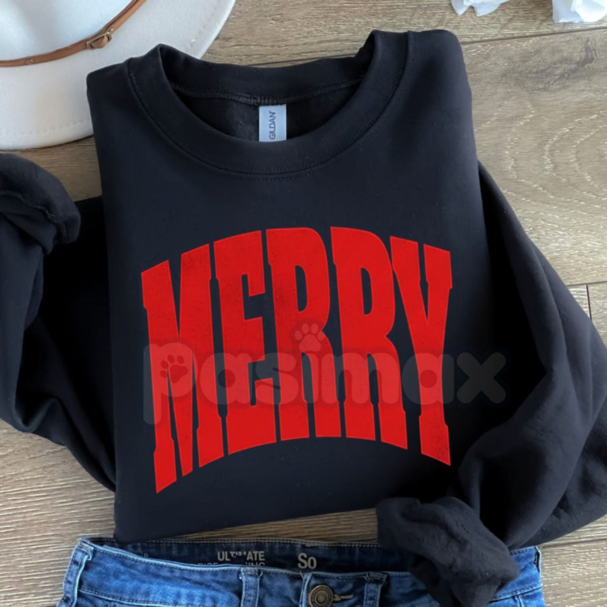 MERRY Christmas Holiday Sweatshirt