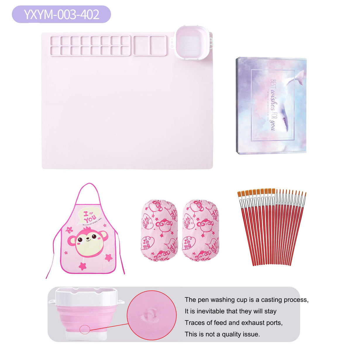 Silicone painting pad