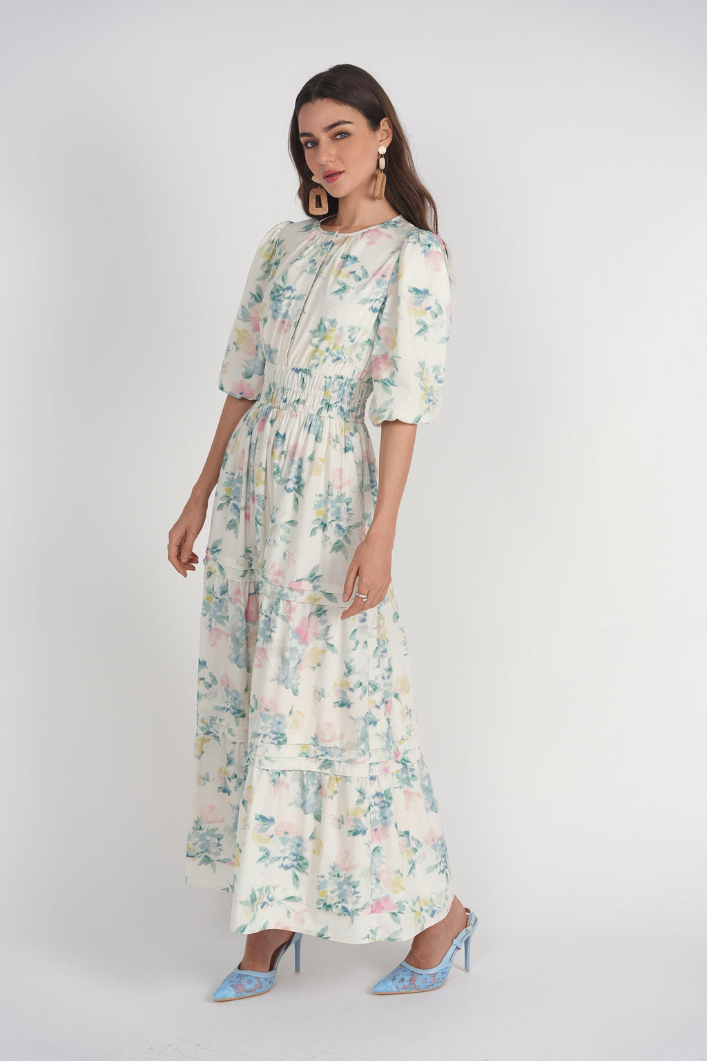 Livi Midi- Soft Florals