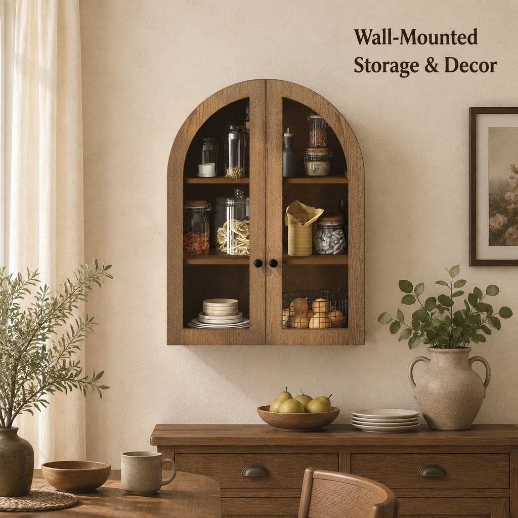 Arched Wall Mounted Cabinet