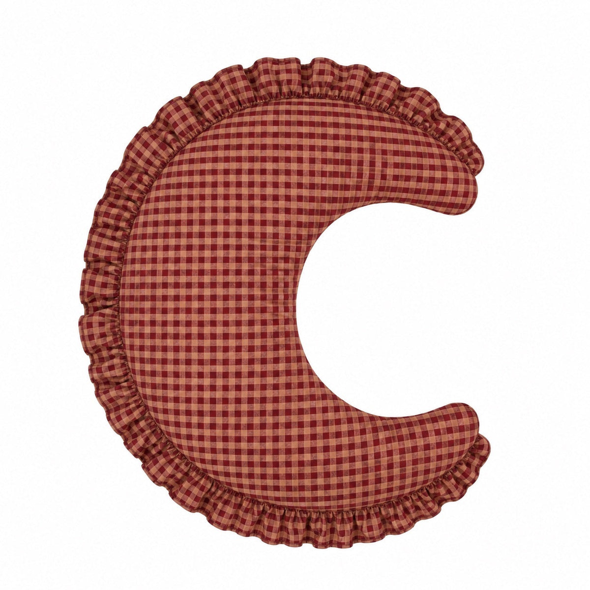 Gingham Feeding New Support Ruffle Nursing Pillow Cover