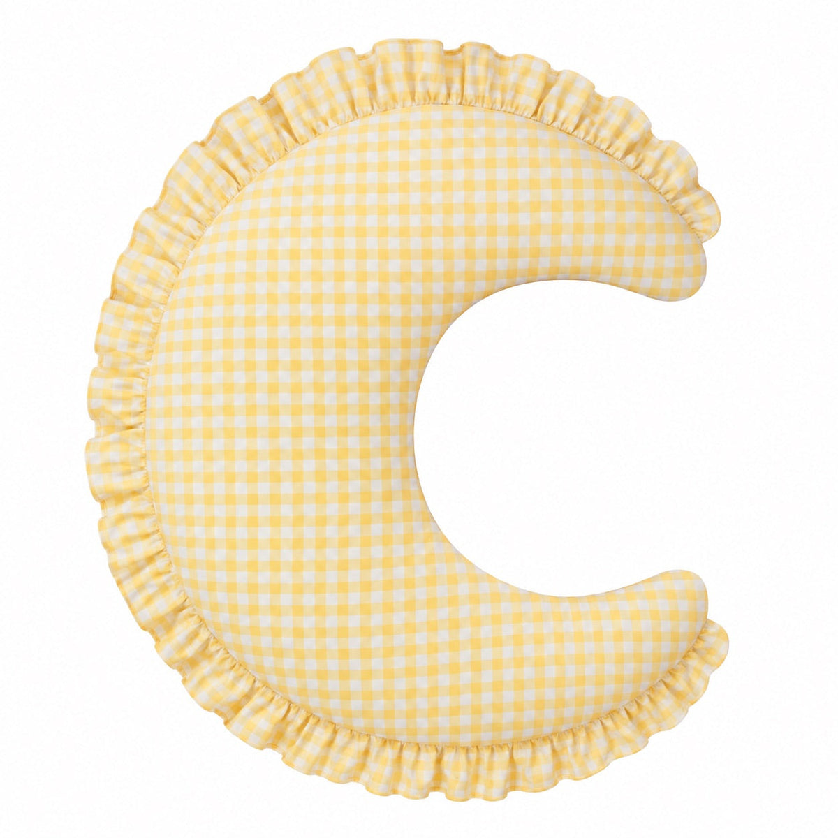 Gingham Feeding New Support Ruffle Nursing Pillow Cover