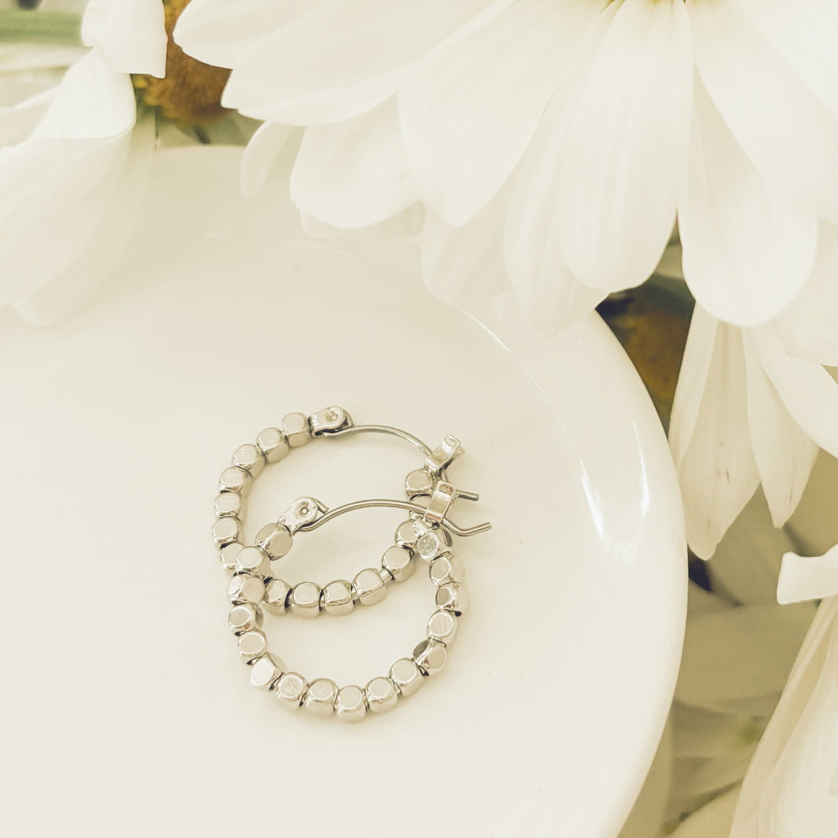 Glimmer Hoop Earrings