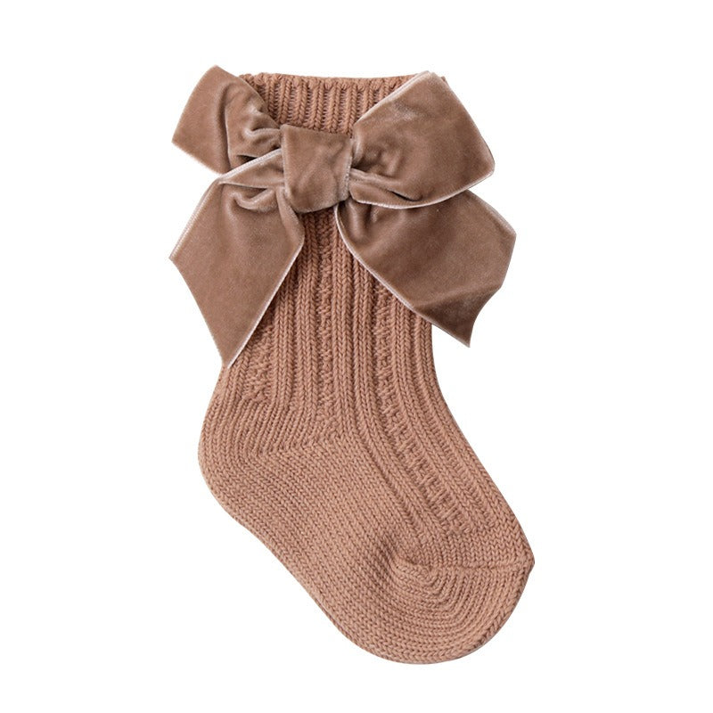 Baby Bow Socks