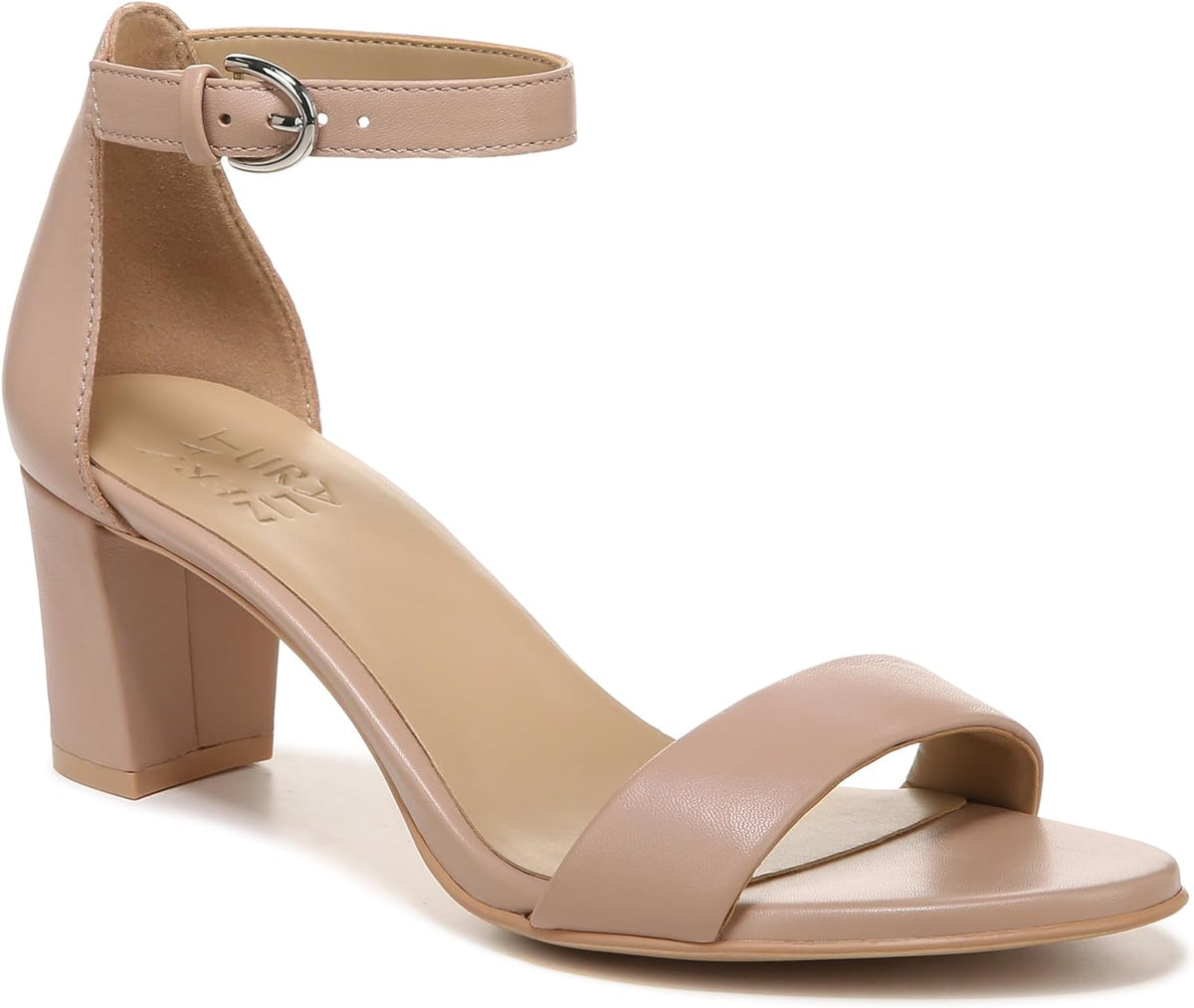 Block Heels with Ankle Strap