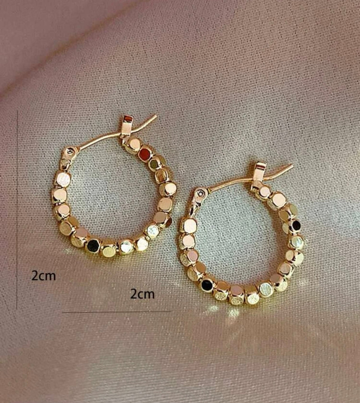 Glimmer Hoop Earrings