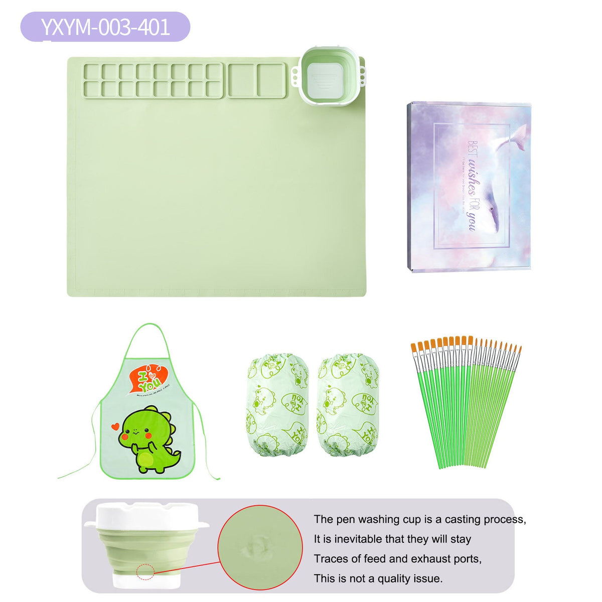 Silicone painting pad