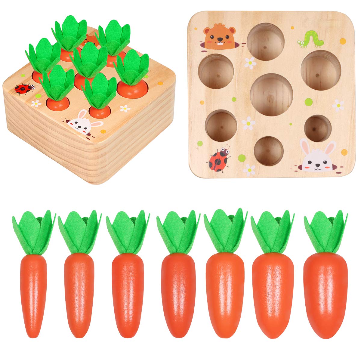 Carrot Montessori Toy