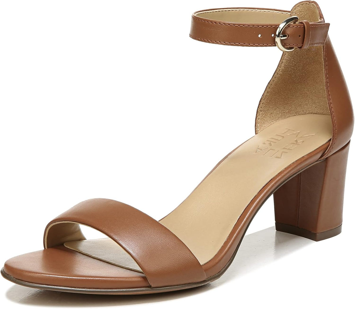 Block Heels with Ankle Strap
