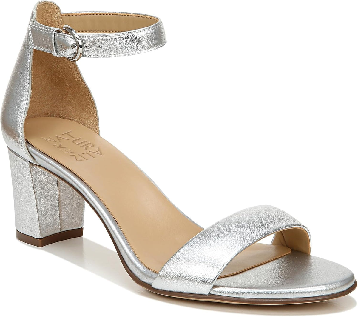 Block Heels with Ankle Strap