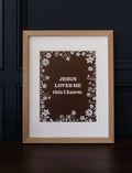 Print: Jesus Loves Me This I Know, 8x10