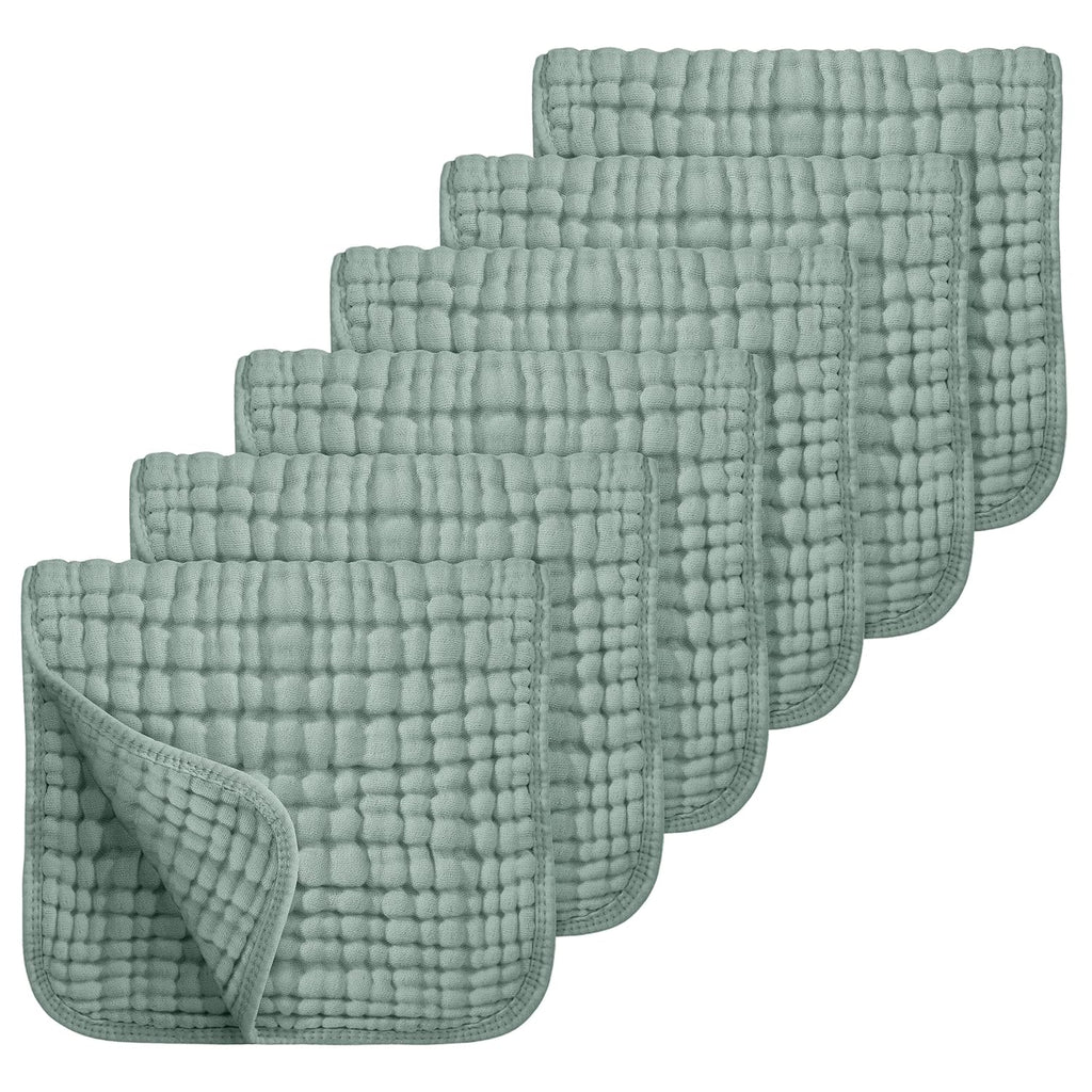 Muslin Burp Cloths - 9 Color options