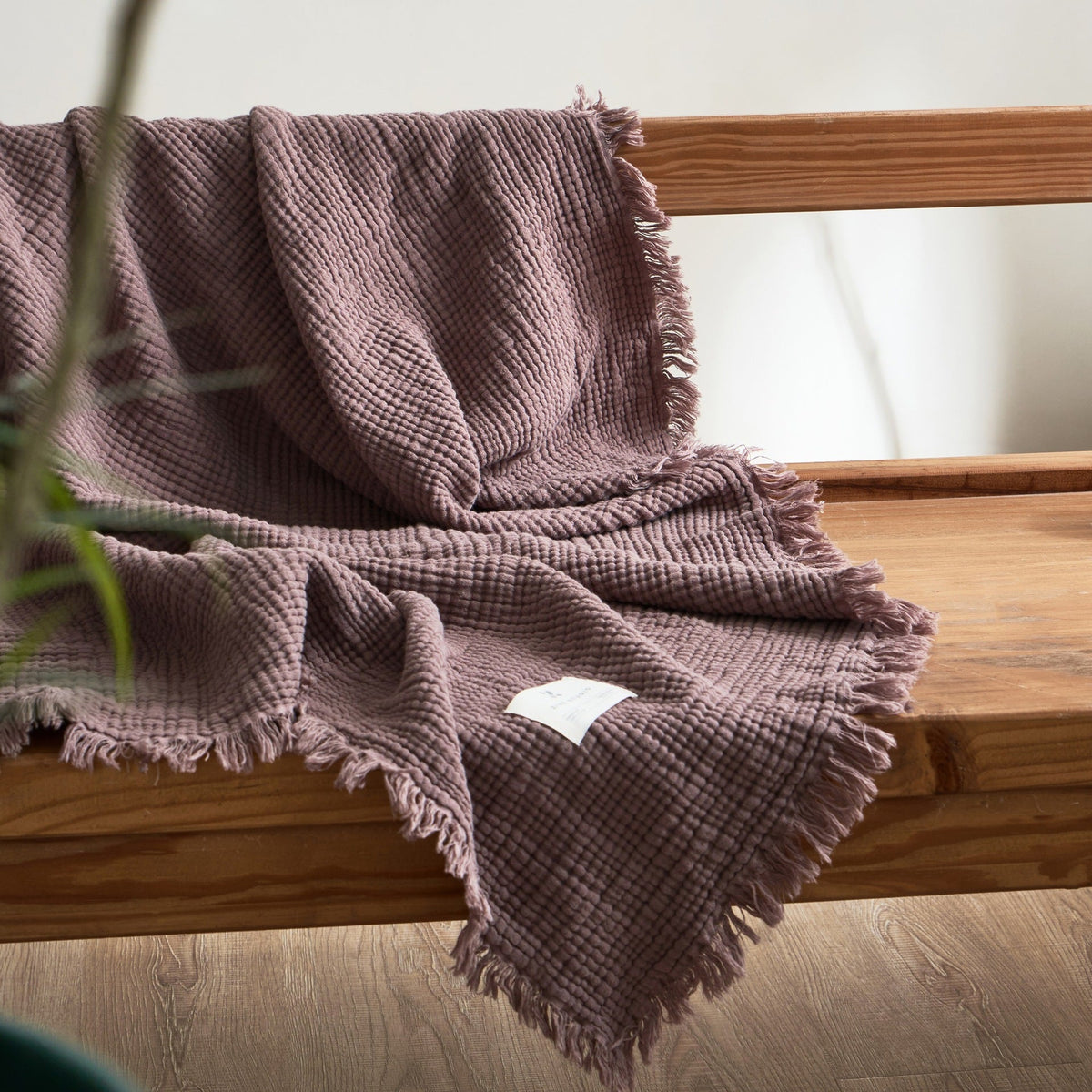 Japanese Four-Layer Muslin Throw Blanket