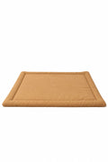 Brown Solid Padded Baby Play Mat