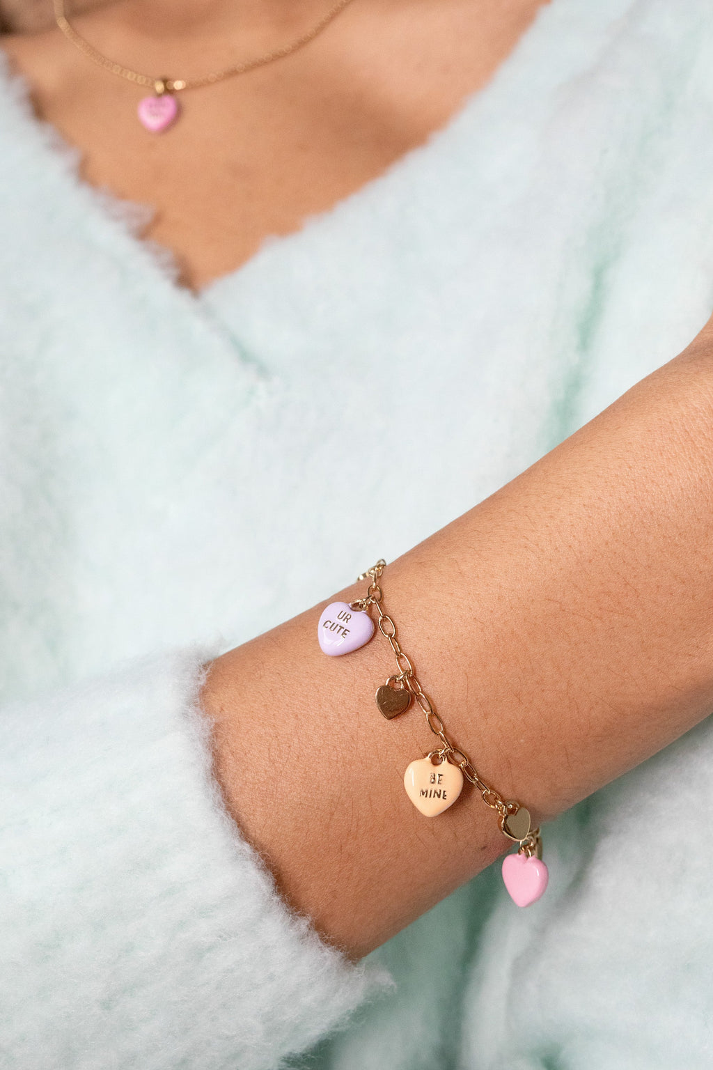 Alex + Ani Sweethearts® Multi-Charm Bracelet
