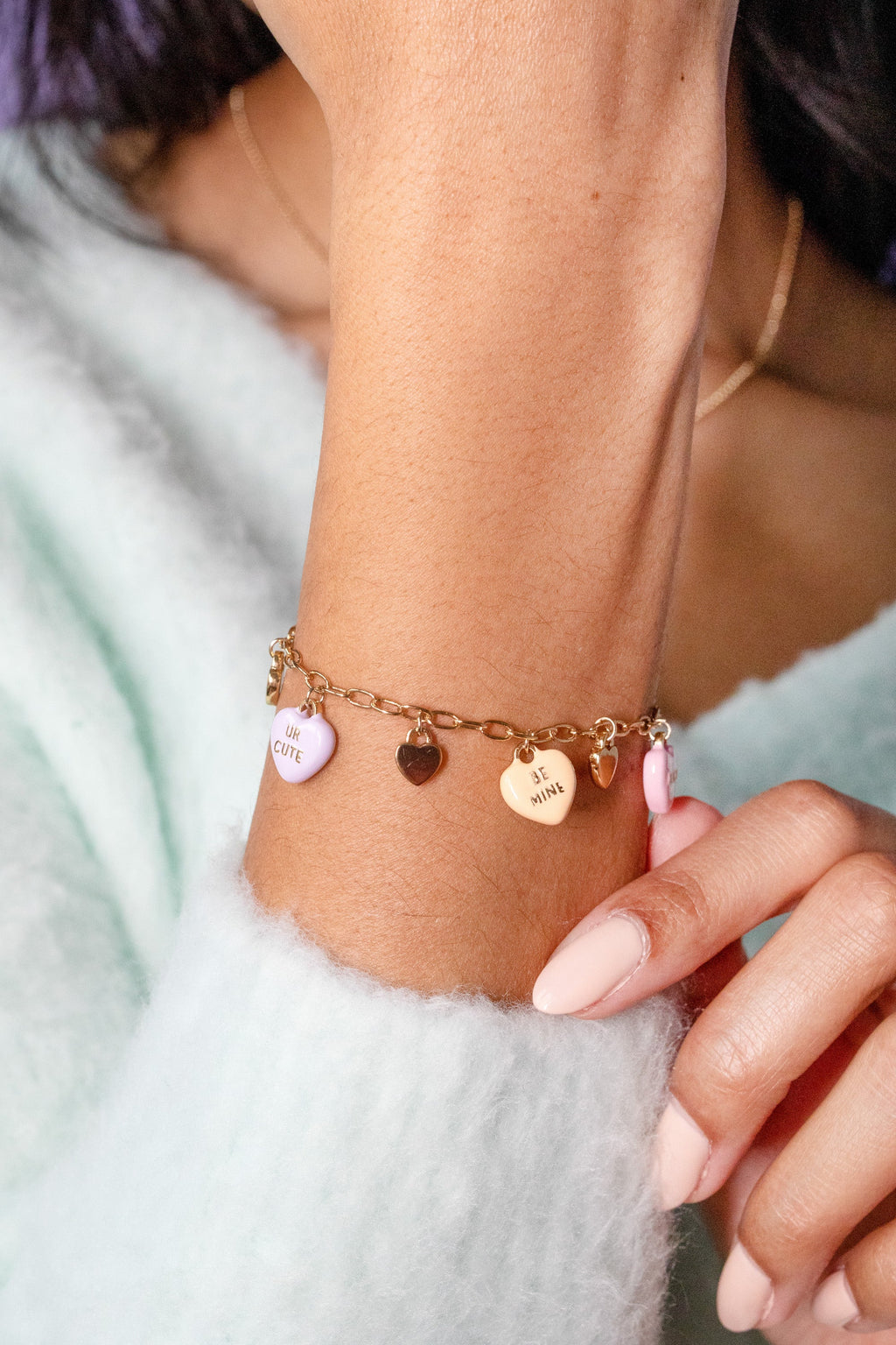 Alex + Ani Sweethearts® Multi-Charm Bracelet