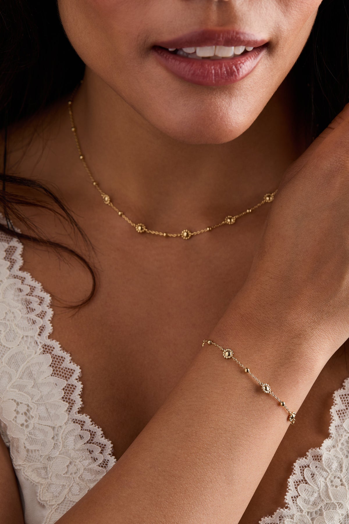 Alex + Ani Floret Chain Bracelet