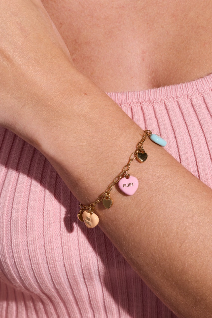 Alex + Ani Sweethearts® Multi-Charm Bracelet