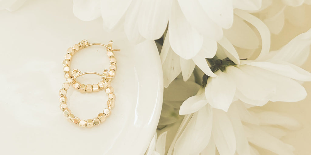 Glimmer Hoop Earrings