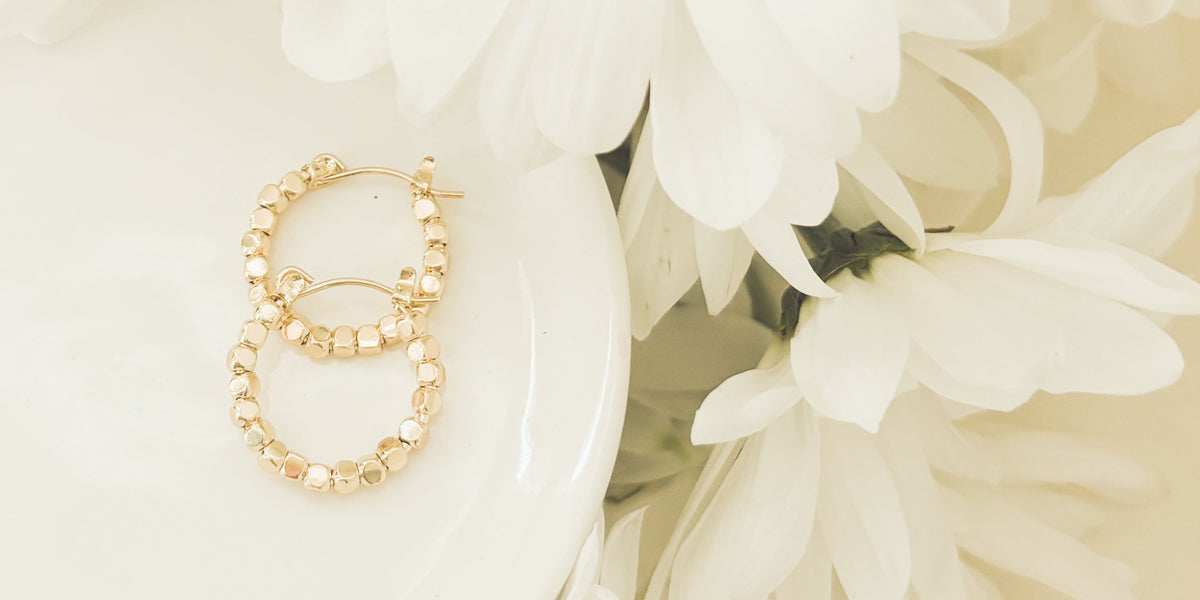 Glimmer Hoop Earrings
