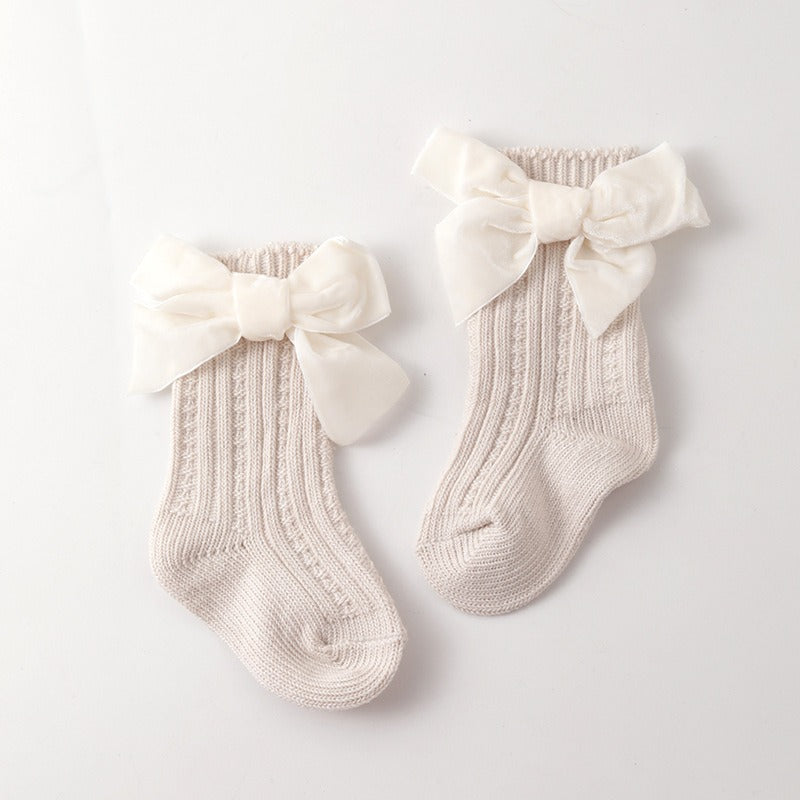 Baby Bow Socks