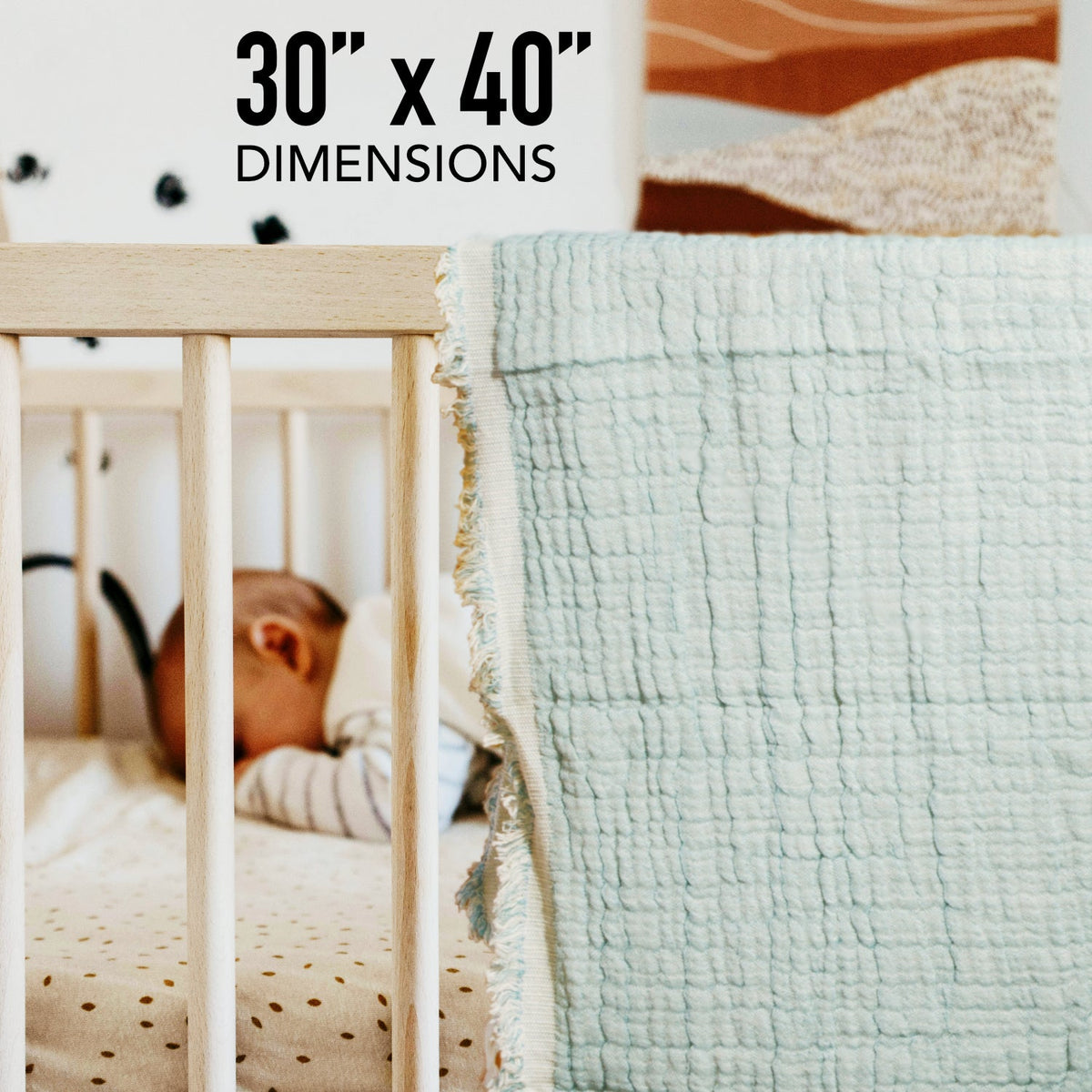 100% Cotton Muslin Baby Blankets