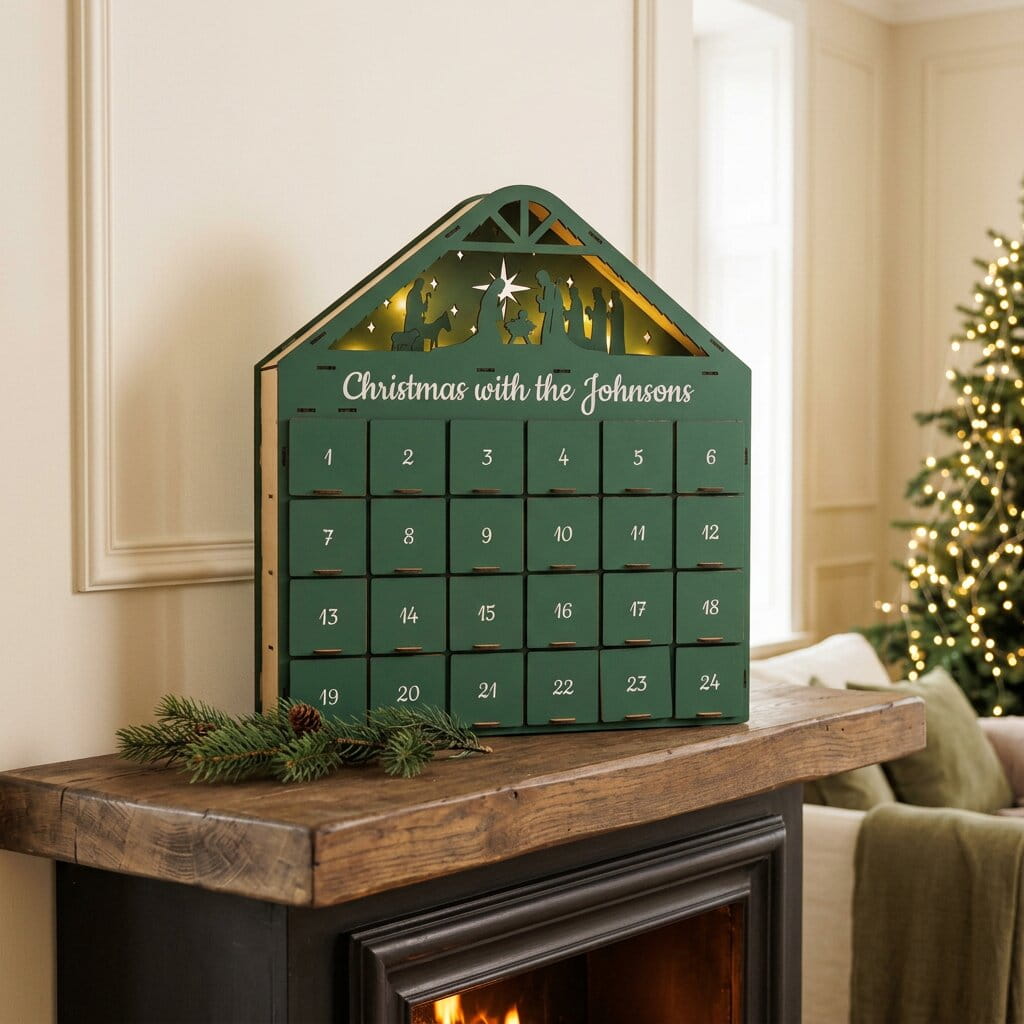 Christmas Advent Calendar - Green