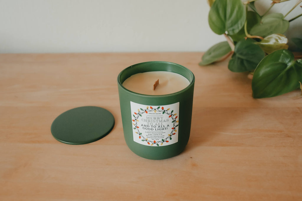 Merry Christmas to All, and to All a Good Light Refillable Candle