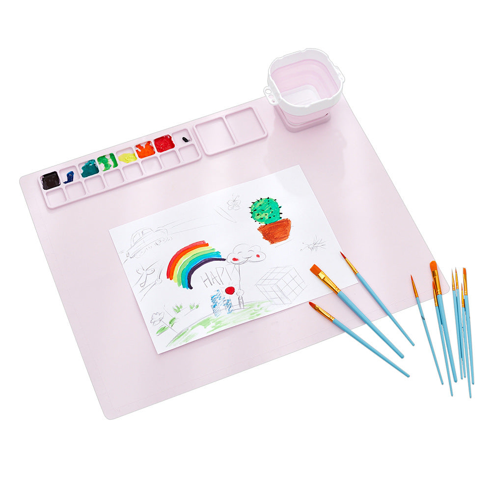 Silicone painting pad