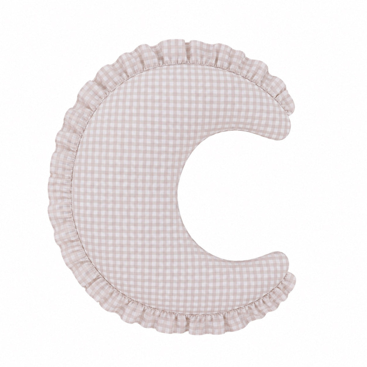 Gingham Feeding New Support Ruffle Nursing Pillow Cover
