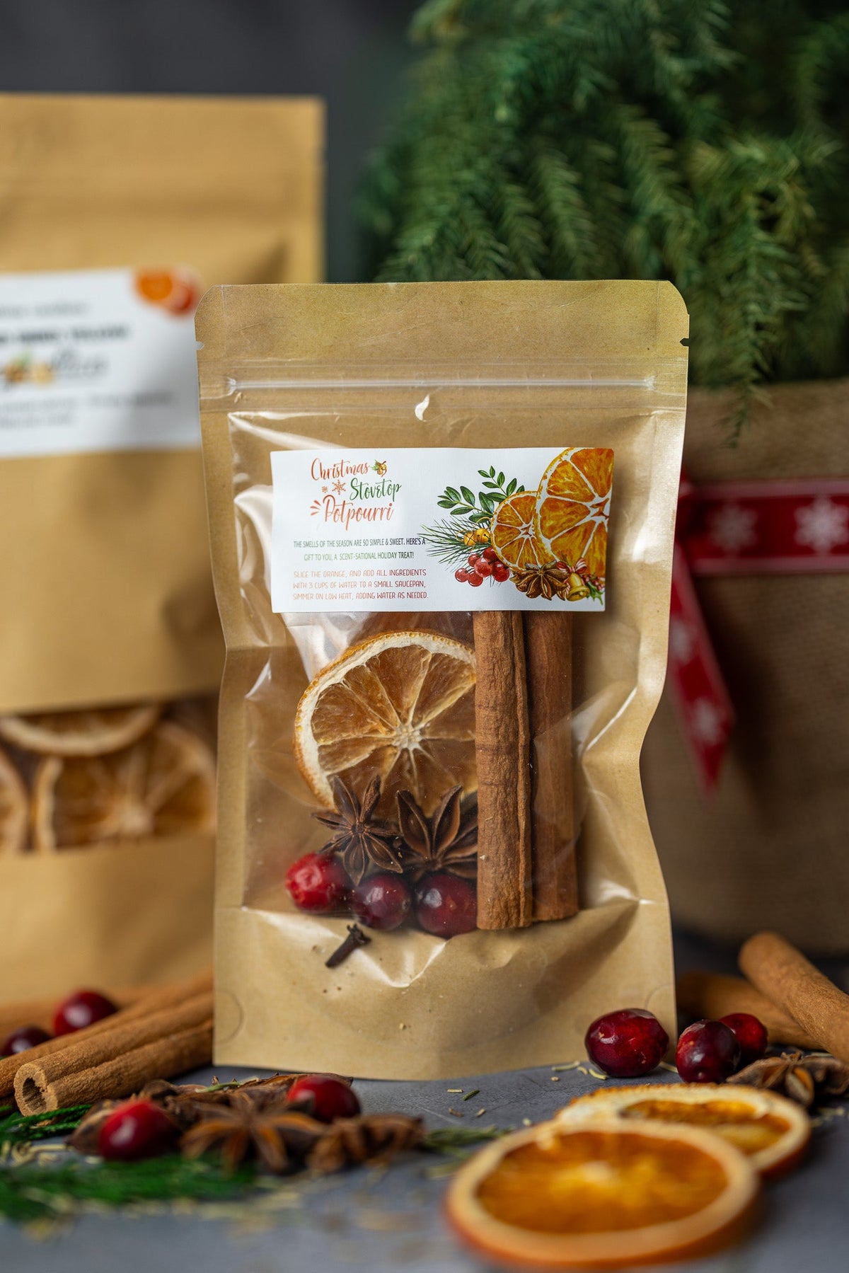 Christmas Morning Stovetop Potpourri