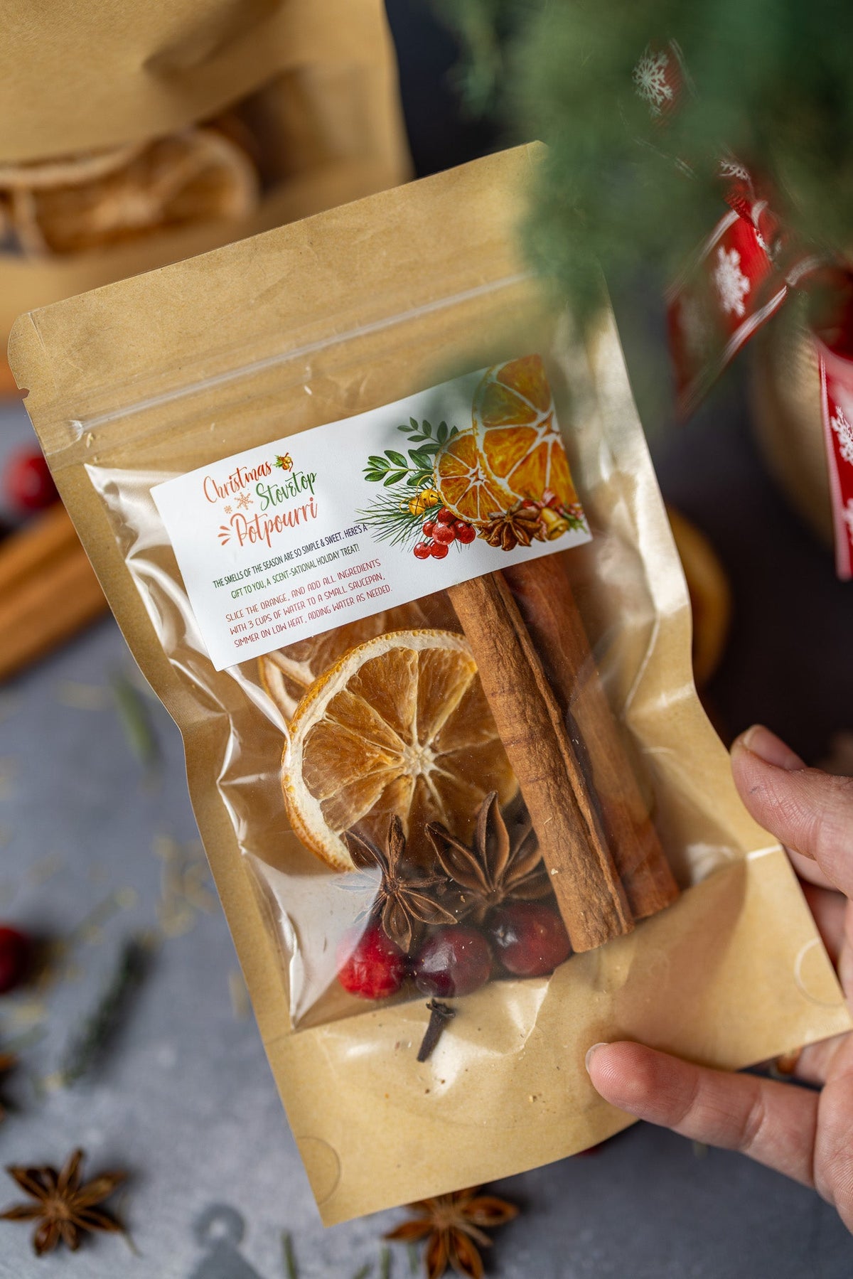 Christmas Morning Stovetop Potpourri