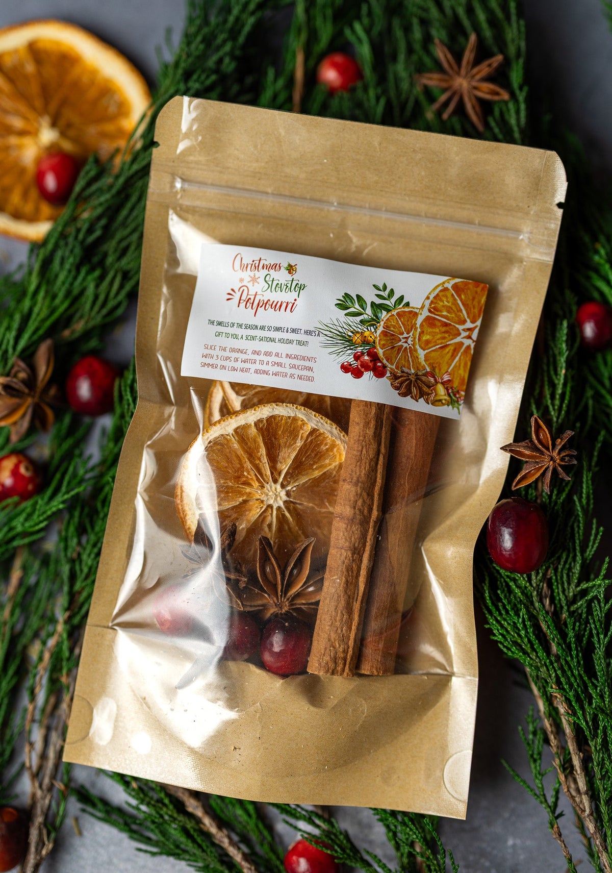 Christmas Morning Stovetop Potpourri